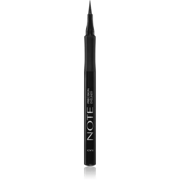 Note Cosmetique Note Cosmetique Precision Eyeliner precizno vodoodporno črtalo za oči odtenek Black 1 ml