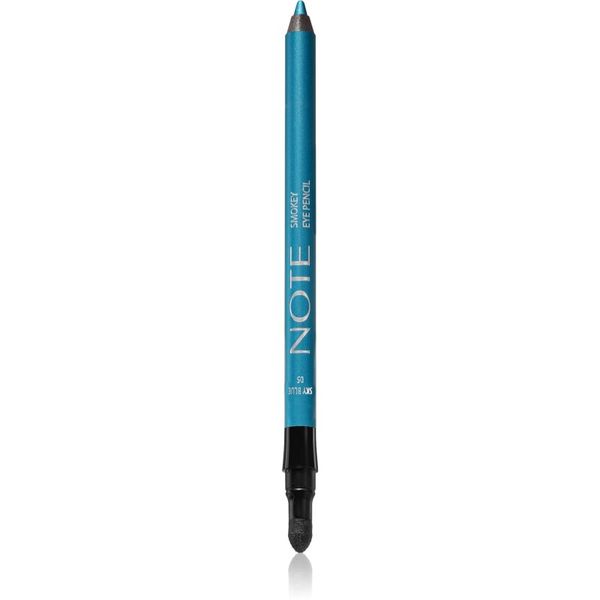 Note Cosmetique Note Cosmetique Smokey Eye Pencil vodoodporni svinčnik za oči 05 Sky Blue 1,2 g