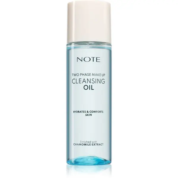 Note Cosmetique Note Cosmetique Two Phase Cleansing Oil dvofazni odstranjevalec vodoodpornih ličil za oči in ustnice 100 ml