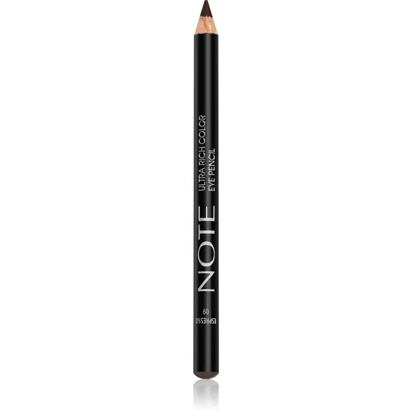 Note Cosmetique Note Cosmetique Ultra Rich Color vodoodporni svinčnik za oči odtenek 09 Espresso 1,1 g