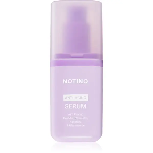 Notino Notino Anti-Aging Serum with Retinol, Peptides, Ceramides, Squalane & Niacinamide serum proti gubam z retinolom 30 ml