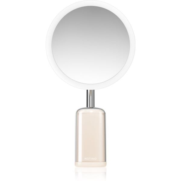 Notino Notino Beauty Electro Collection Round LED Make-up mirror with a stand kozmetično ogledalce z osvetlitvijo