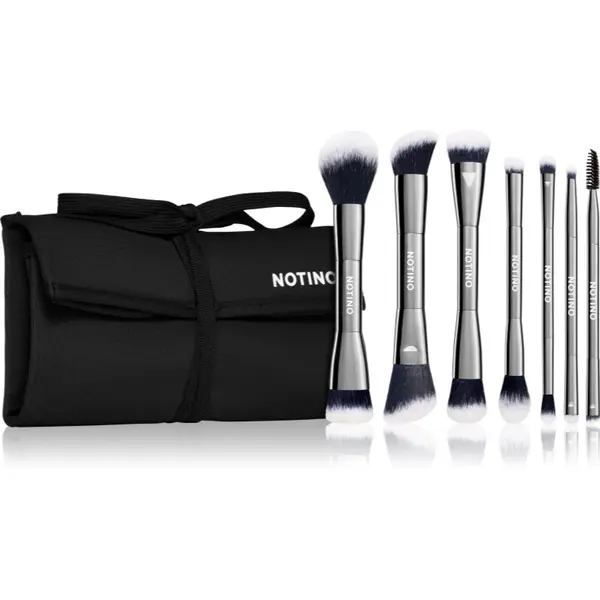 Notino Notino Dual-End Make-Up Brush Set set čopičev 7 kos