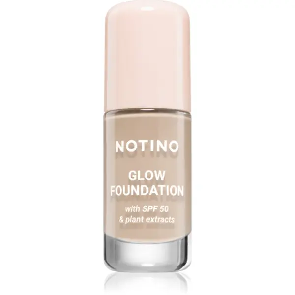 Notino Notino Foundation Glow foundation with SPF 50 & plant extracts posvetlitvena podlaga SPF 50 01 Fair Neutral 30 ml