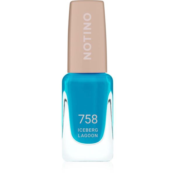 Notino Notino Gel Effect Nail Polish lak za nohte z gel učinkom 758 Iceberg Lagoon 10 ml