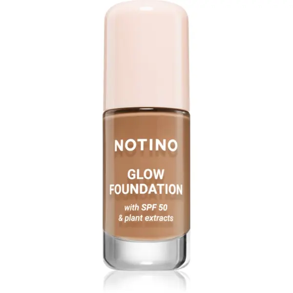 Notino Notino Glow Foundation With SPF 50 & Plant Extracts posvetlitvena podlaga SPF 50 02 Medium Deep Cool 30 ml