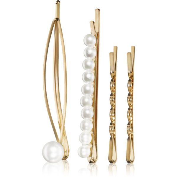 Notino Notino Grace Collection Faux pearl hair pins sponke za lase 4 kos