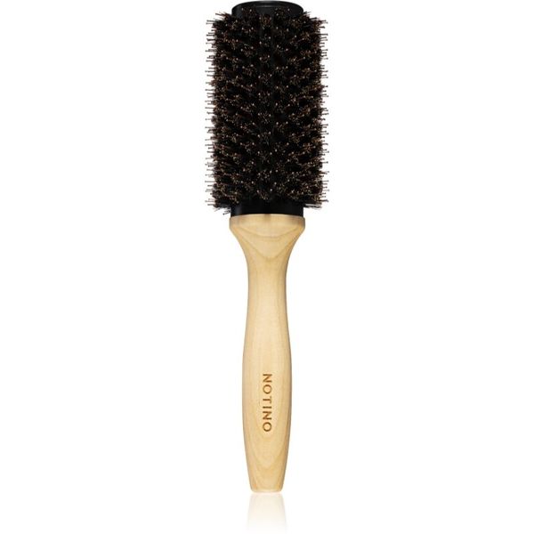 Notino Notino Hair Collection Ceramic hair brush with wooden handle keramična krtača za lase z lesenim ročajem Ø 38 mm