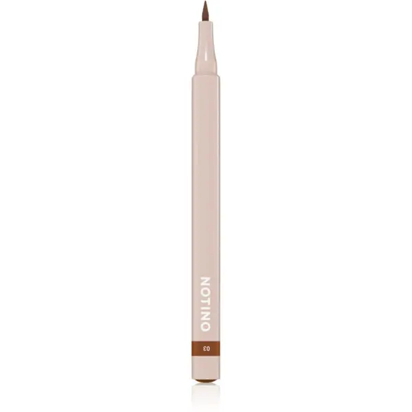 Notino Notino Lifeproof Eyebrow Felt Pen vodoodporen flomaster za obrvi 03 Warm Brown 1 ml