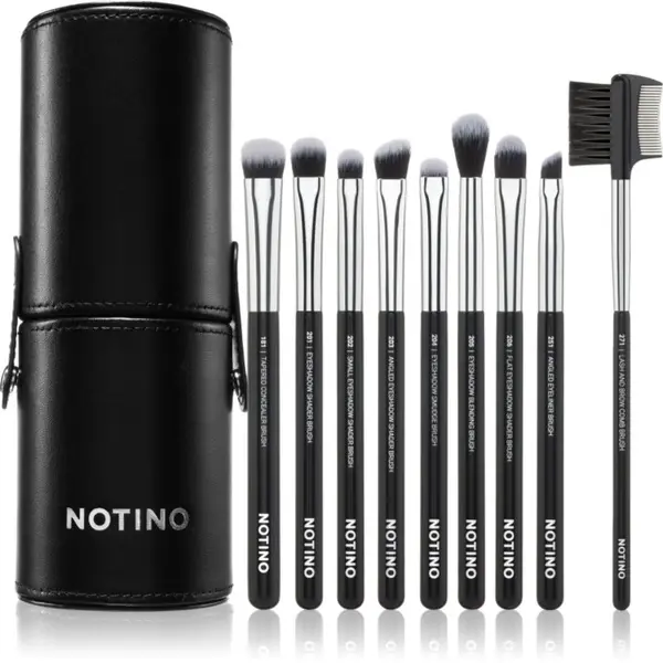 Notino Notino Makeup Brushes Eye Area Professional Make-Up Brush Set set čopičev z etuijem