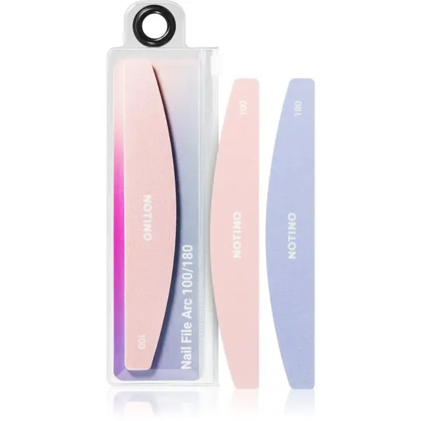 Notino Notino Nail Tools Nail File Arc klasična pilica za nohte z dvema grobostma 100/180 1 kos