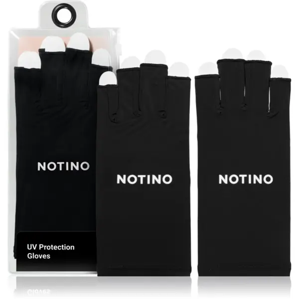 Notino Notino Nail Tools UV Protection Gloves UV zaščitne rokavice Black 1 kos