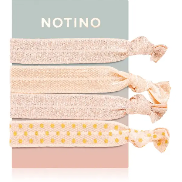 Notino Notino Pastel Collection Hair elastics elastike za lase Orange 4 kos