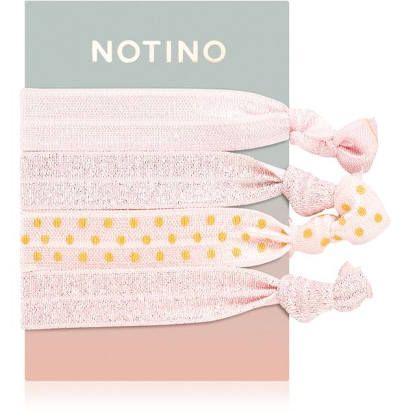 Notino Notino Pastel Collection Hair elastics elastike za lase Pink 4 kos