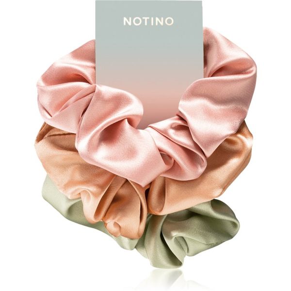Notino Notino Pastel Collection Hair rings elastike za lase Pink, Orange, Green 3 kos