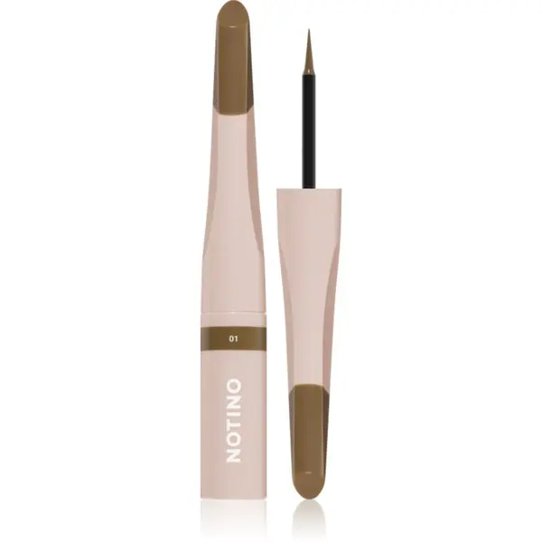 Notino Notino Serum-Infused Lifeproof Eyebrow Liner tekoča črtala za obrvi s serumom 01 Blonde 2.8 ml