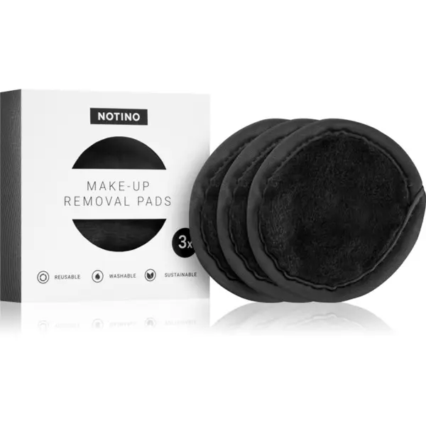 Notino Notino Spa Collection Make-up removal pads blazinice za odstranjevanje ličil odtenek Black 3 kos
