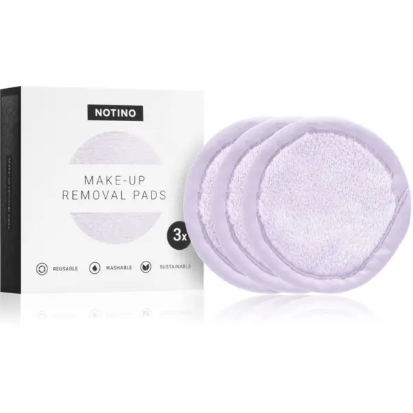 Notino Notino Spa Collection Make-up removal pads blazinice za odstranjevanje ličil odtenek Lilac 3 kos