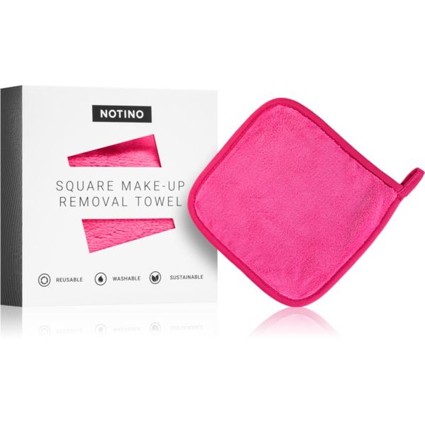 Notino Notino Spa Collection Square Makeup Removing Towel brisača za odstranjevanje ličil odtenek Pink 1 kos