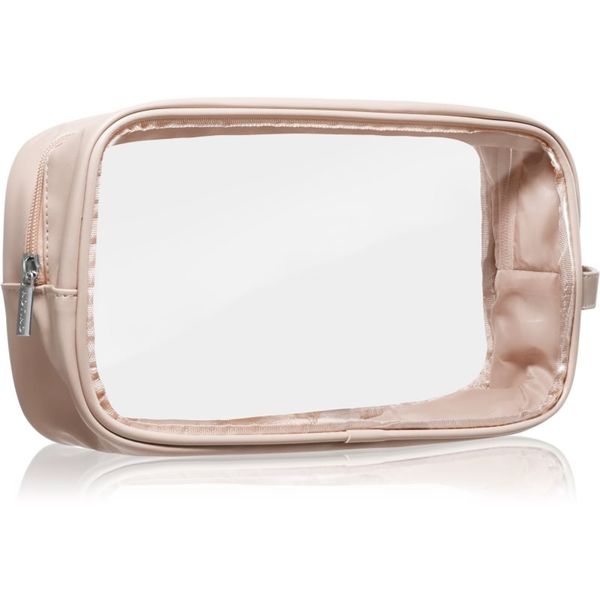 Notino Notino Travel Collection Cosmetic bag prozorna kozmetična torbica L Beige 1 kos