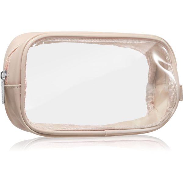 Notino Notino Travel Collection Cosmetic bag prozorna kozmetična torbica transparenten (M)transparentna (F)transparentno (N) S Beige 1 kos