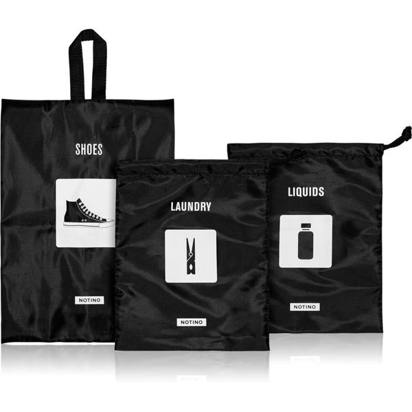 Notino Notino Travel Collection Set of bags for shoes & laundry potovalni set torb za čevlje & perilo & tekočine 3 kos