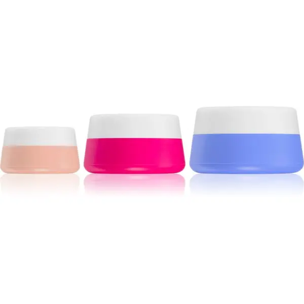 Notino Notino Travel Collection Silicone Travel Jars Set potovalne stekleničke