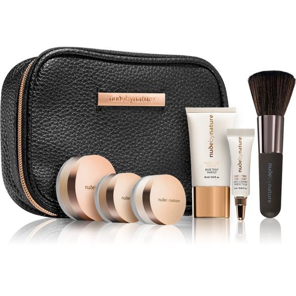 Nude by Nature Nude by Nature Complexion Essentials Starter Kit darilni set W4 Soft Sand za ženske