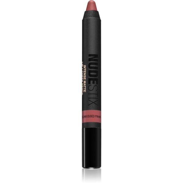 Nudestix Nudestix Intense Matte univerzalni svinčnik za ustnice in lica odtenek Sunkissed Pink 2,8 g