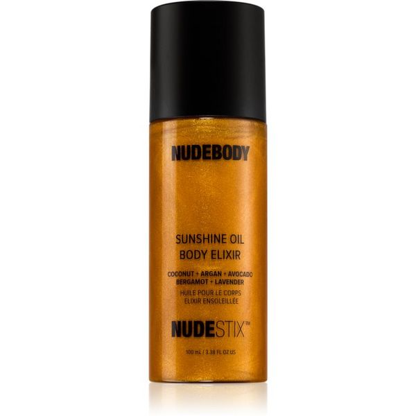 Nudestix Nudestix Nudebody Sunshine Oil Body Elixir vlažilno olje za telo z učinkom postopne porjavitve 100 ml