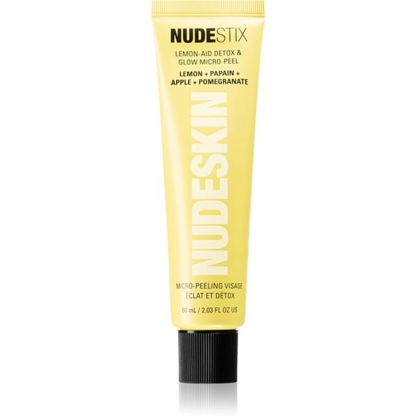 Nudestix Nudestix Nudeskin Lemon-Aid Detox & Glow Micro-Peel posvetlitveni piling za obraz 60 ml