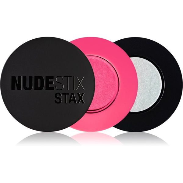 Nudestix Nudestix Stax Set večnamensko ličilo za oči, ustnice in obraz odtenek Pinkglow 2x2,5 g