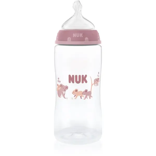 NUK NUK First Choice Koala steklenička z indikatorjem temperature 3m+ 300 ml