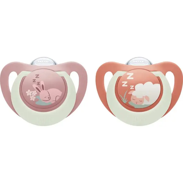 NUK NUK First Choice Night 6-18 m duda 2 kos