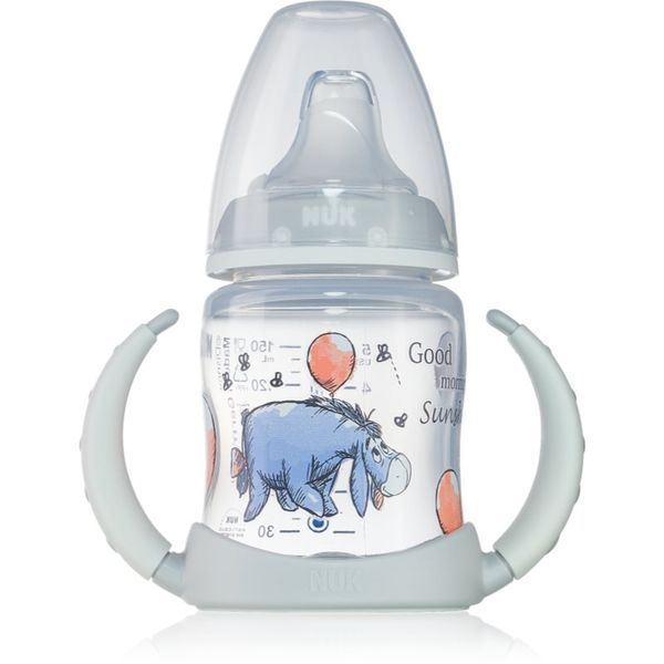 NUK NUK First Choice + Winnie The Pooh steklenička za dojenčke z indikatorjem temperature 150 ml