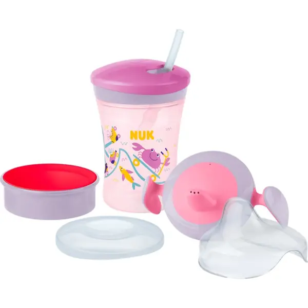 NUK NUK Learn to Drink Set set za otroke Girl