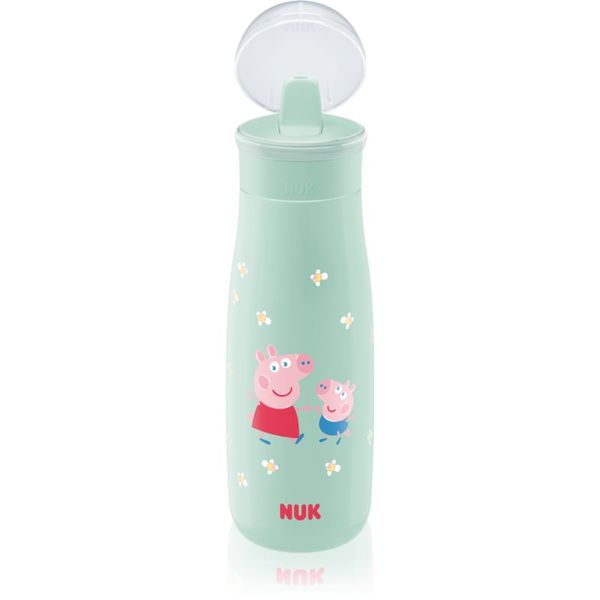 NUK NUK Mini-Me Flip športna steklenica 12m+ Peppa Pig 450 ml