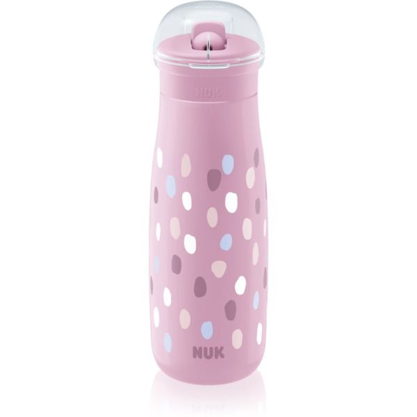 NUK NUK Mini-Me Sip steklenička za otroke Pink 12m+ 450 ml