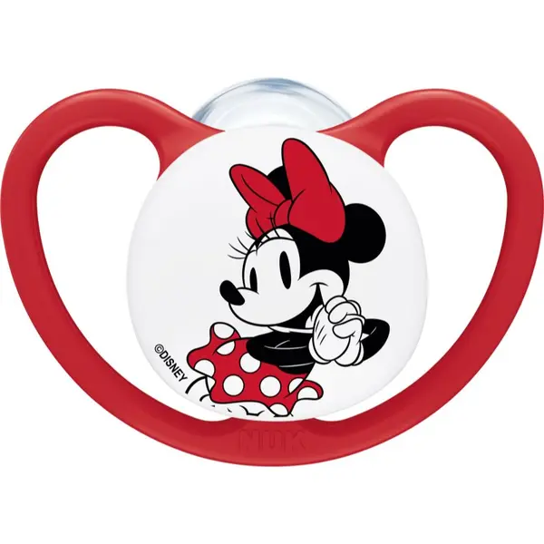 NUK NUK Perfect Match AIR Disney duda Red 0-6m 1 kos