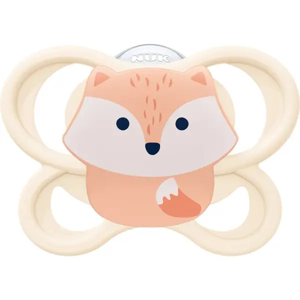 NUK NUK Perfect Match Air Fox duda 0-6m 1 kos