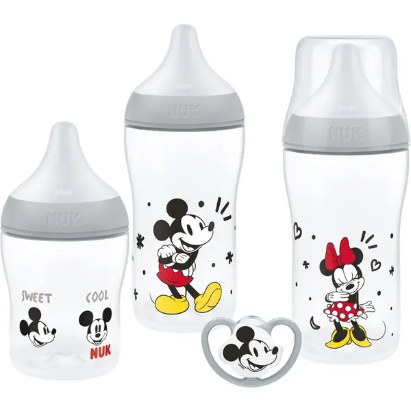 NUK NUK Perfect Match Disney darilni set za dojenčke Mickey Mouse