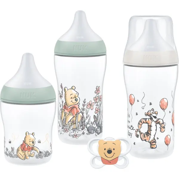 NUK NUK Perfect Match Disney darilni set za dojenčke Winnie the Pooh