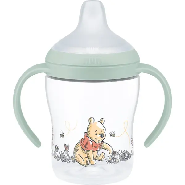NUK NUK Perfect Match Disney otroški lonček z ročaji Winnie the Pooh 6m+ 1 kos