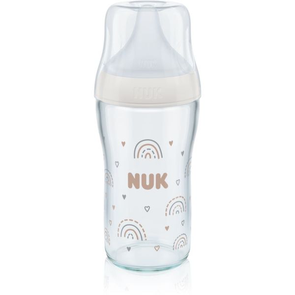 NUK NUK Perfect Match steklenička za dojenčke z indikatorjem temperature 230 ml