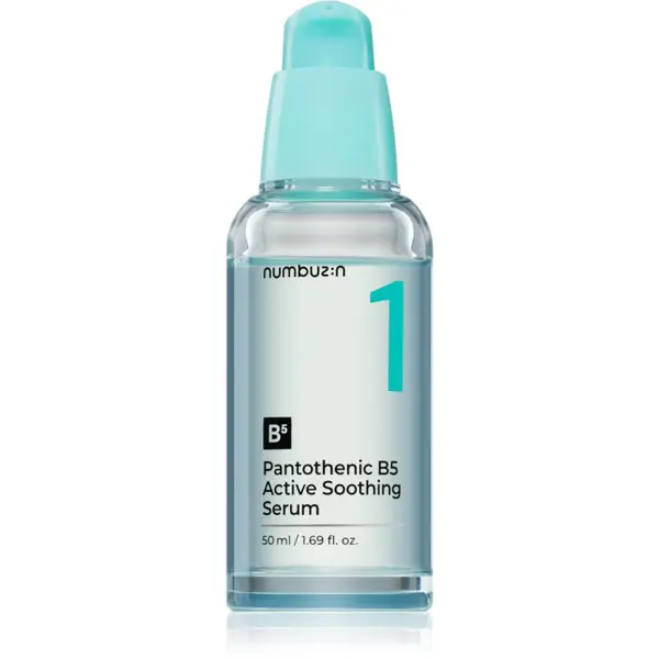 Numbuzin Numbuzin No. 1 Pantothenic B5 Active Soothing Serum intenzivno vlažilni serum z gelasto teksturo 50 ml