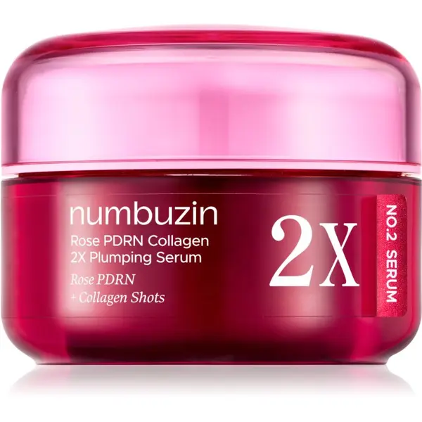 Numbuzin Numbuzin No. 2 Rose PDRN Collagen 2X Plumping Serum intenzivni učvrstitveni serum z vlažilnim učinkom 30 ml