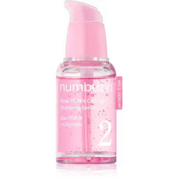 Numbuzin Numbuzin No. 2 Rose PDRN Collagen Plumping Serum učvrstitveni serum za obraz z regeneracijskim učinkom 30 ml