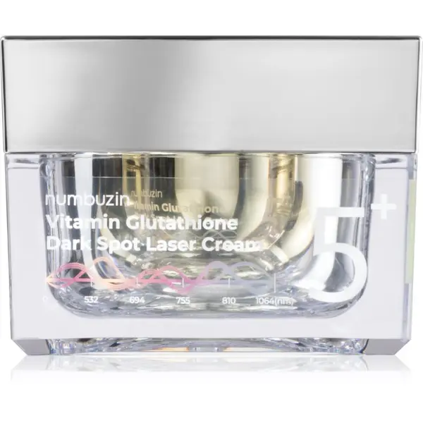Numbuzin Numbuzin No. 5 Vitamin Glutathione Dark Spot Laser Cream krema za posvetljevanje proti pigmentnim madežem 50 ml