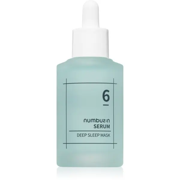 Numbuzin Numbuzin No. 6 Deep Sleep Mask Serum nočni serum za intenzivno hidracijo 50 ml