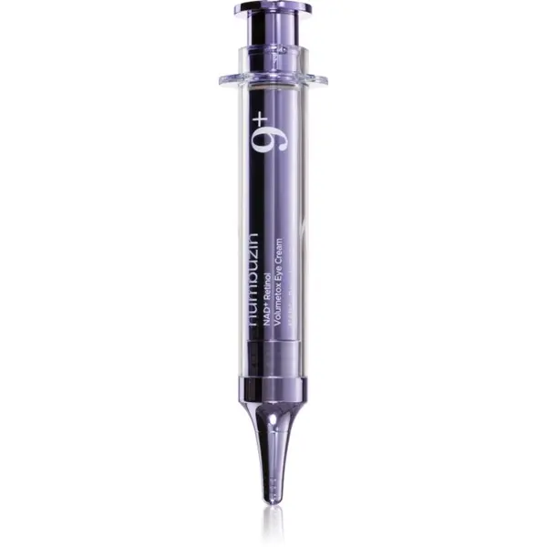 Numbuzin Numbuzin No. 9 NAD+ Retinol Volumetox Eye Cream krema proti gubam za predel okoli oči za redukcijo oteklin in temnih kolobarjev 10 ml